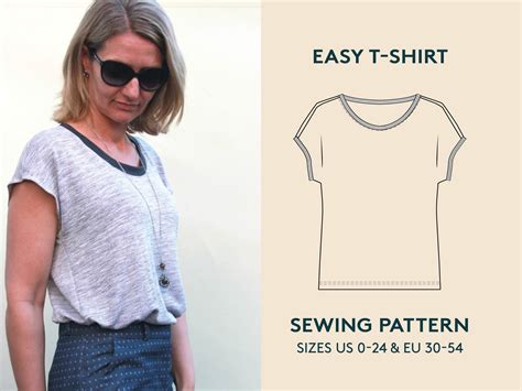 Easy T Shirt Sewing Pattern Wardrobe By Me We Love Sewing