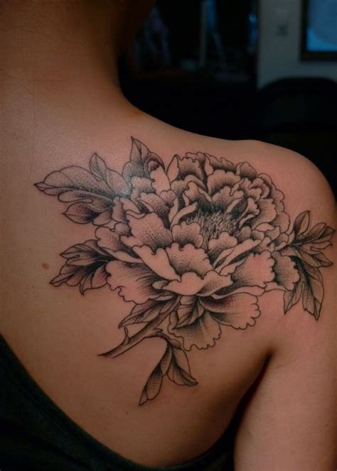 Black and white floral pattern. White and black flower tattoo - | TattooMagz › Tattoo ...