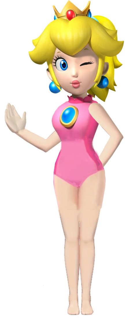 Princess Peach Swimsuit By Partypeach Deviantart Com On Deviantart