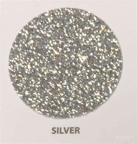 1 Yard 15x3 Siser Glitter Silver Heat Transfer Etsy