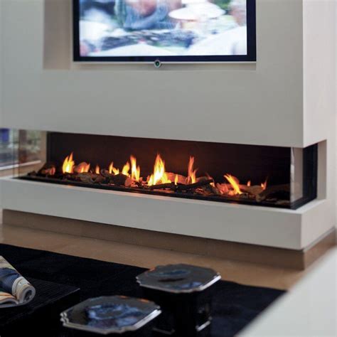 Three Sided Fireplace In 2023 Luxury Fireplace Direct Vent Gas