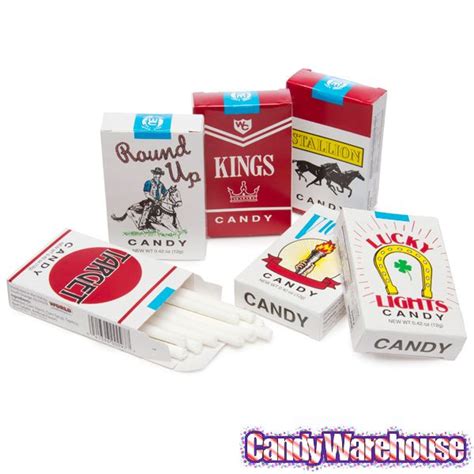 Candy Cigarettes Packs 24 Piece Box Candy Cigarettes Nostalgic