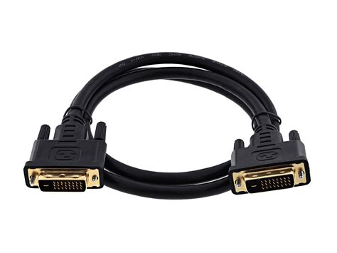 The digital interface is used to connect a video source. DVI-D Dual Link Cable 1 Meter / 3 FT | Computer Cable Store