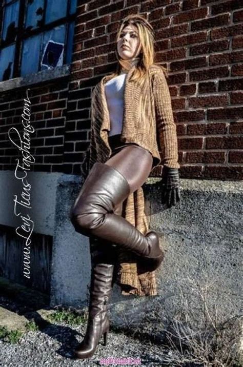 Kev Pickering On Twitter Leather Leggings Fashion Leather Thigh High Boots Sexy Leather Outfits