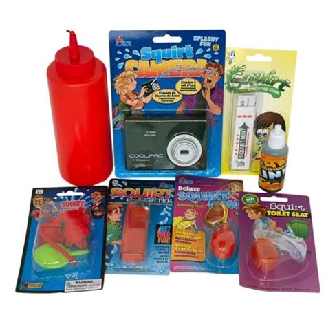 Clown Squirt Prank Kit Disappearing Ink Catsup Flower Lighter Ring Joke Gag 881314163243 Ebay