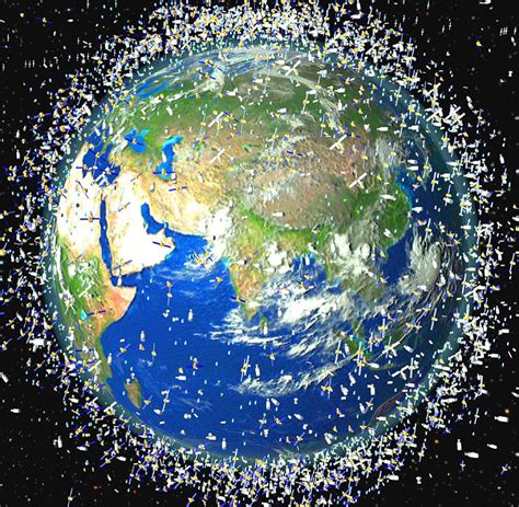 Weltraumschrott Müll Im All Bedroht Das Internet Welt