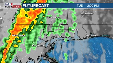 Severe Storms Likely In The Southeast On Tuesday