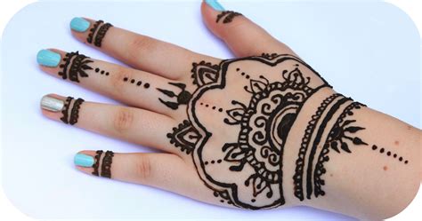 Henna Tutorial 3 Ganze Hand Sanny Kaur Tatouage Au Henné