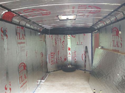 Foam Insulated 7x14 Cargo Trailer Check Out My Other Progress Shots