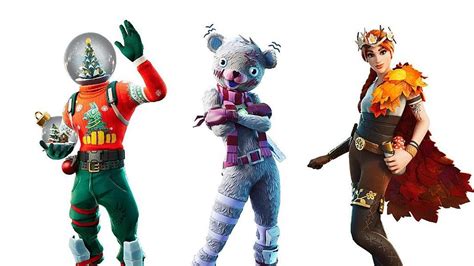 Here Are The First Leaked ‘fortnite Christmas Skins
