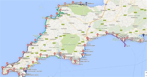 South West Coast Path How To View The Site And The Zoomable Map Of Our