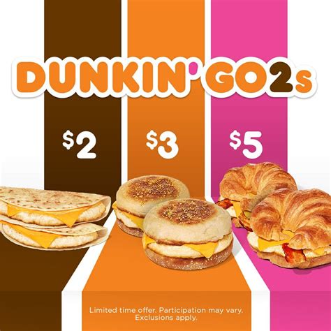 Dunkin Donuts Doubles Down On Value With Launch Of New Dunkin Go2s