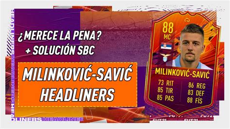 Karim benzema's headliner card gives me goose bumps every time he gets on the ball because he moves, runs and plays like benzema irl. FIFA 21: ¿Merece la pena Milinkovic-Savic Headliners ...