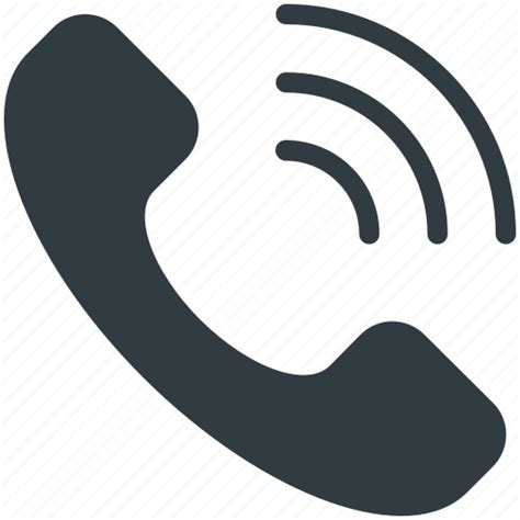 Call Service Call Sign Call Vibration Calling Telephone Receiver Icon