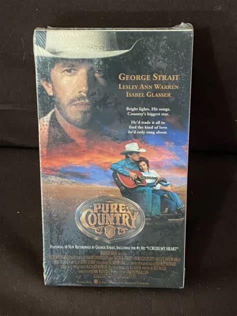 PURE COUNTRY VHS 1992 George Strait Lesley Ann Warren Isabel Glasser