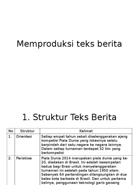 Contoh teks eksplanasi singkat beserta strukturnya mulai dari contoh teks eksplanasi tentang bencana / alam, sosial, budaya, fenomena beserta oleh karena itu, artikel ini akan sedikit mengulas salah satu teknik dalam melakukan penulisan, khususnya terkait dengan jenis teks eksplanasi. Kumpulan Contoh Teks Non Anekdot Beserta Strukturnya ...