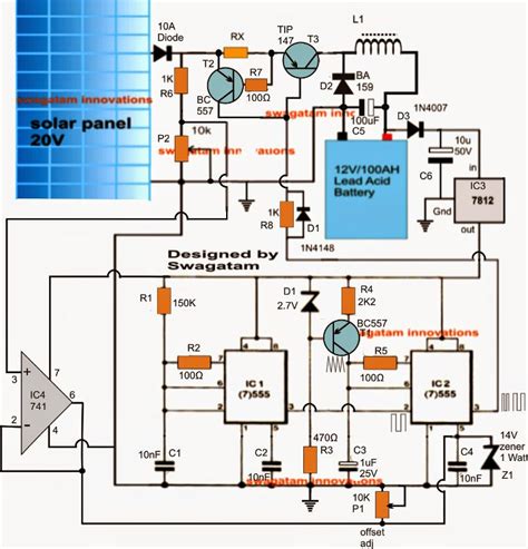 Mobile phone battery emulator schematic circuit diagram. Simple Solar MPPT Circuit | Solar panel charger, Circuit projects, Solar panels