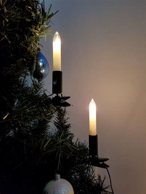 Hellum Electric Christmas Tree Candles With Star Original Etsy Canada