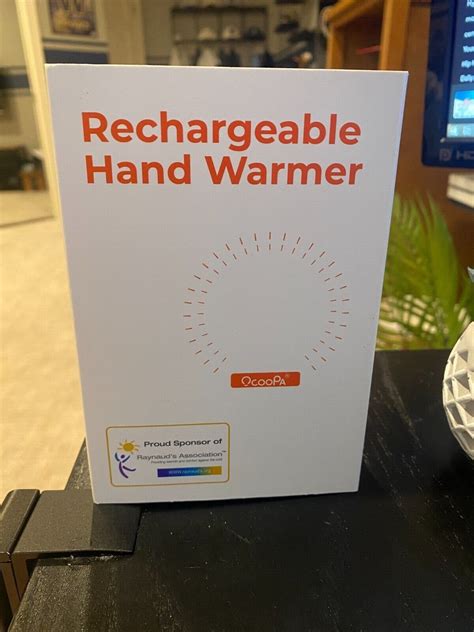 Coopa Rechargeable Hand Warmer Recyclable Portable Adjustable Pocket