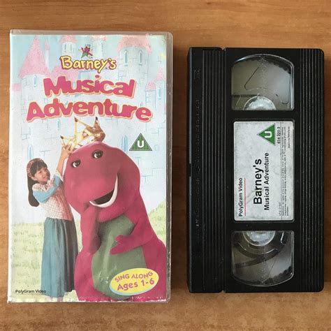 Barney Barneys Magical Musical Adventure Vhs Amazonca Dvd