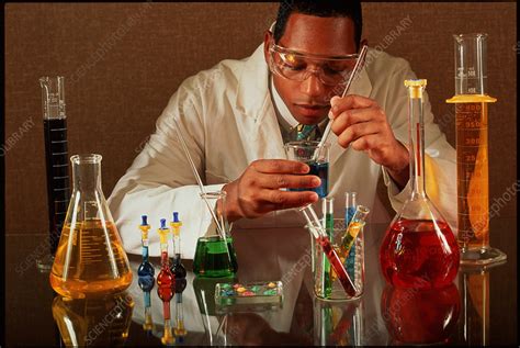 Chemist At Work Stock Image T8750531 Science Photo Library