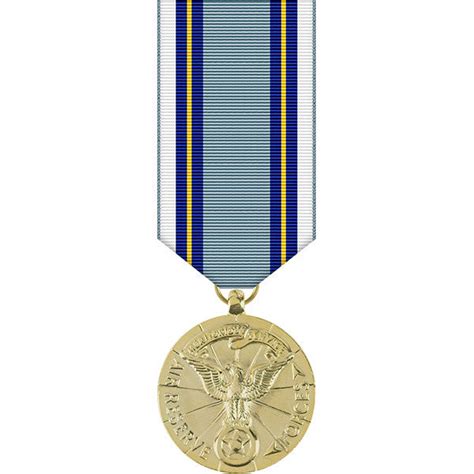 Air Reserve Meritorious Service Anodized Miniature Medal Usamm