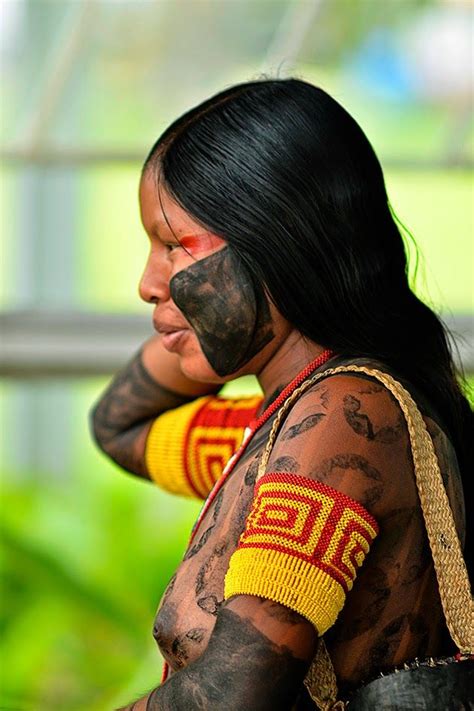 Kaiapó Pará Brasil Native American Women Tribes Women Native American Beauty