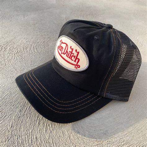 Vintage Vintage Von Dutch Mesh Trucker Hat Grailed