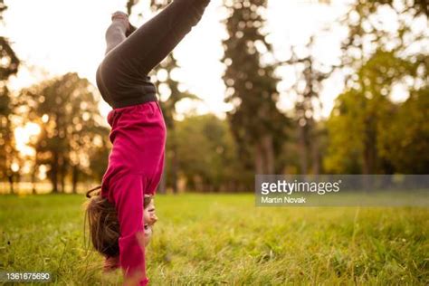 Little Girl Cartwheel Photos And Premium High Res Pictures Getty Images