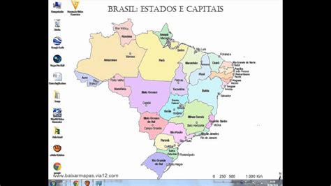 Estados E Capitais Brasileiros Youtube