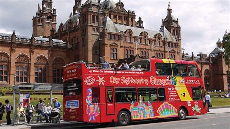 Glasgow Hop On Hop Off Bus Tour