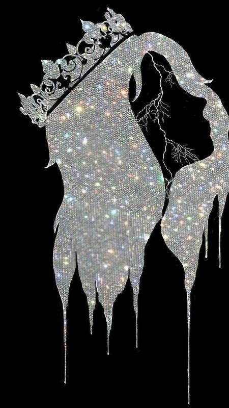 Black Queen Glitter Face Art Wallpaper Download Mobcup