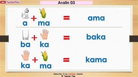 Filipino Phonics Aralin 3 Hakbang Sa Pagbasa Kinder Grade 1 Theme Hill