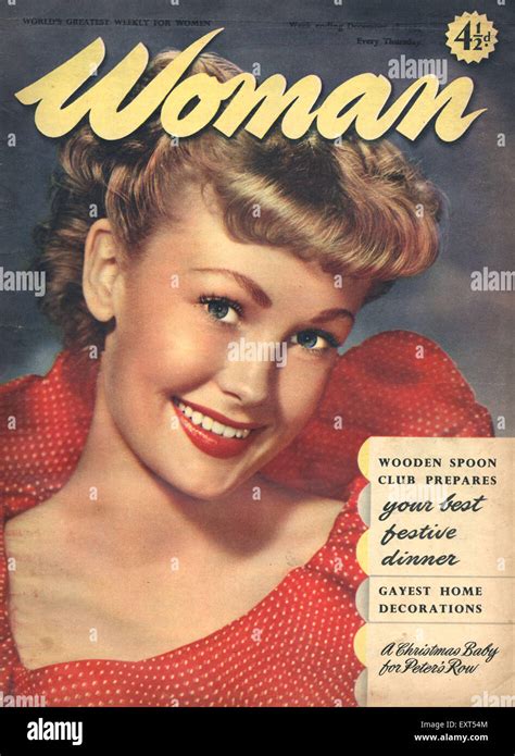 1950 Couverture Du Magazine Femme Britannique Photo Stock Alamy