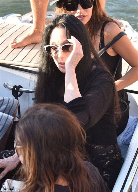 Cher 69 Puts On A Cheeky Display In St Tropez St Tropez Cher