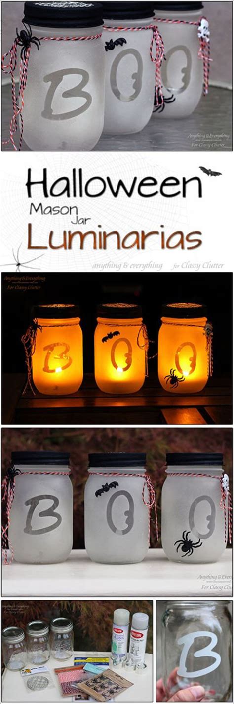 30 Best Diy Mason Jar Halloween Crafts Ideas And Designs