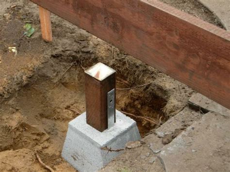 Soportes Para Pérgolas De Cemento Concrete Deck Blocks Concrete Deck