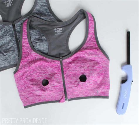 A vlog about sewing a supportive sports bra with guides to materials, techniques, tools and patterns. DIY Pumping Bra - Pretty Providence
