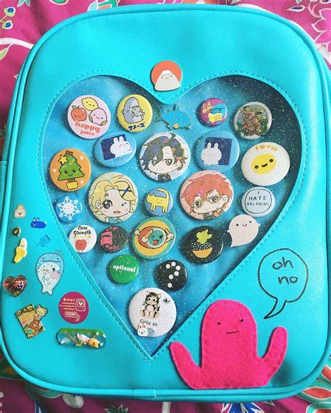 Ita Bags To Display Your Pins And Charms Super Cute Kawaii Anime