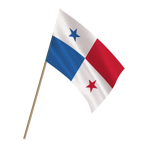 Isolated National Flag Of Panama 23636362 Png