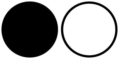 Circle Clipart Black And White