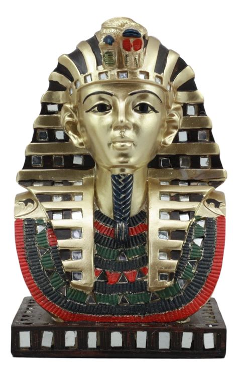 Egyptian Pharaoh Tutankhamen Bust Plandetransformacionuniriojaes
