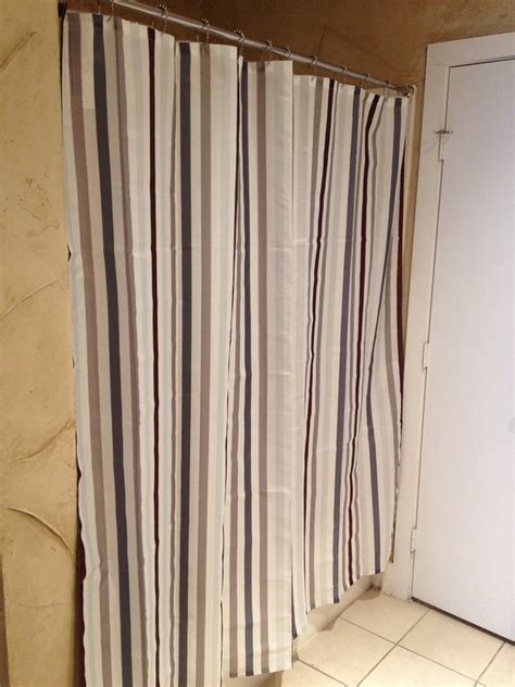 How To Install Shower Curtain Rod Into Ceramic Tile Without Drilling Simple