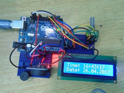 How To Make An Arduino Alarm Clock Using A Real Time Clock And Lcd