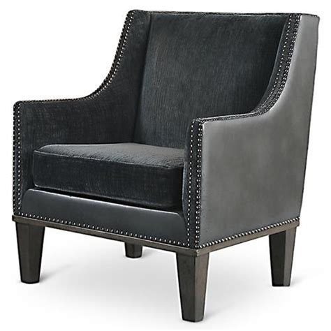 Maybe you would like to learn more about one of these? Anthony Modern Classic Charcoal Chenille Faux Leather ...