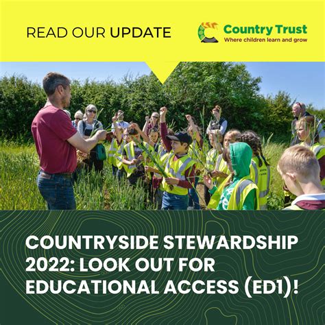 Countryside Stewardship Look Out For Educational Access Ed1 Land App