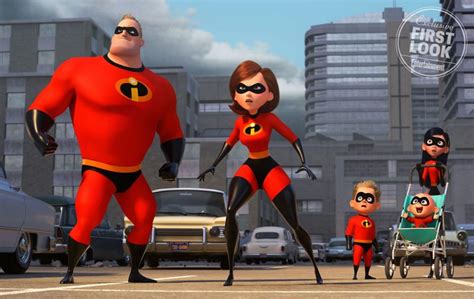 Incredibles 2 First Look Holly Hunters Elastigirl Takes The Lead
