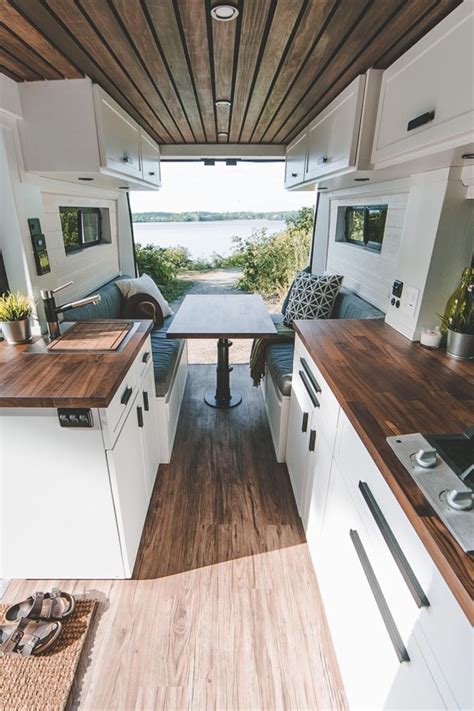 23 Amazing Van Life Interior Ideas For Inspiration Deluxe Timber Van Living Van Interior