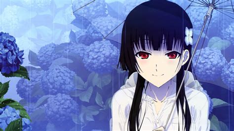 Hintergrundbilder Illustration Anime Mädchen rote Augen Zombies Sankarea Sanka Rea
