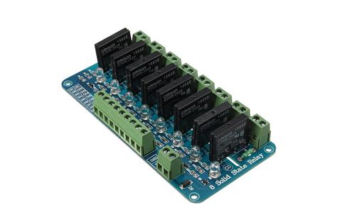 8 Channel 5v Solid State Relay Board Module Omron Ssr Avr Dsp Arduino